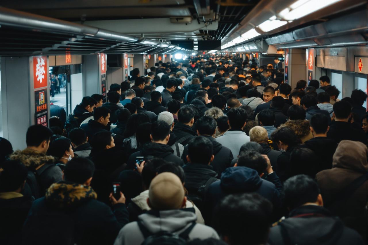 某城市地铁乘客因让座问题引发肢体冲突,警方介入调查 - 黑料官网 某城市地铁乘客因让座问题冲突的社会新闻配图